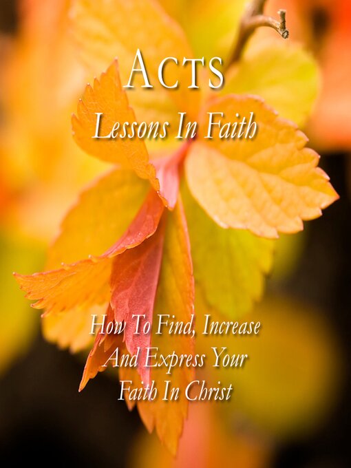 Title details for Acts by Eric Elder - Available